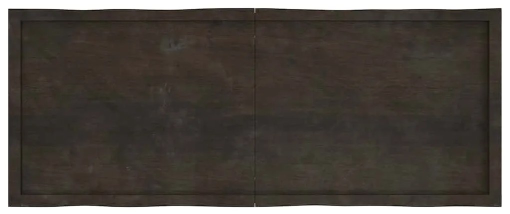 vidaXL Επιφ Τραπεζιού Αν Καφέ 160x60x(2-4)εκ.Ακατέργ. Μασίφ Ξύλο Δρυός
