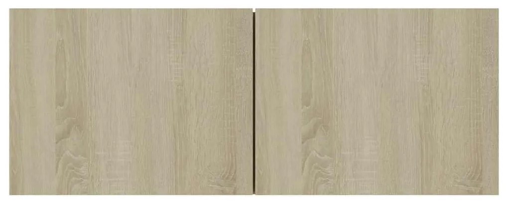 vidaXL Έπιπλο Τηλεόρασης Sonoma Δρυς 80 x 30 x 30 εκ. από Επεξ. Ξύλο