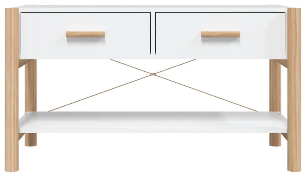 vidaXL Έπιπλο Τηλεόρασης Λευκό 82 x 38 x 45 εκ. Επεξεργασμένο Ξύλο