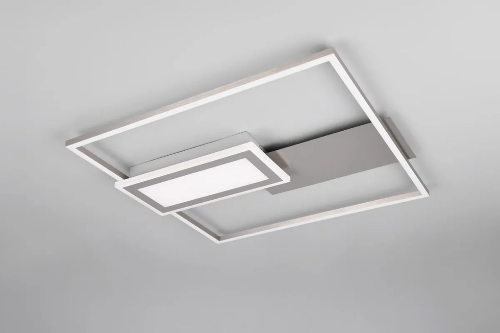 Φωτιστικό Οροφής Reality Lighting -RL SPIRO R67862907 Νίκελ ματ (Nickel Mat- Satin) 2700 - 6500K