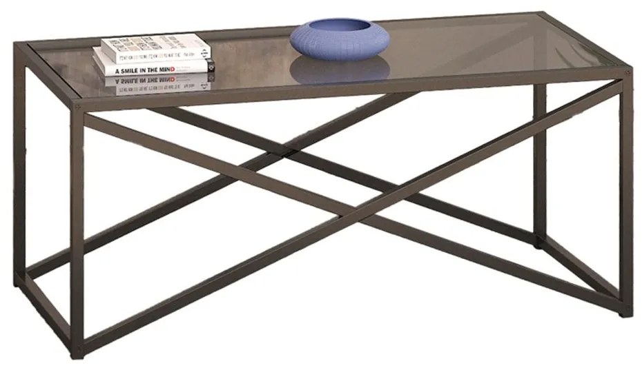 Τραπέζι Σαλονιού Susona 197-000260 100x50x45cm Black
