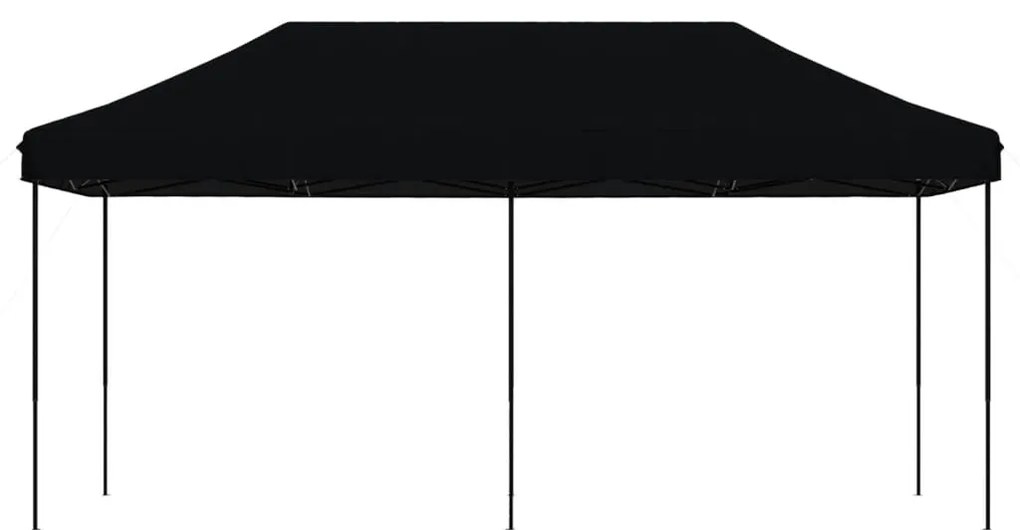 vidaXL Τέντα Εκδηλώσεων Πτυσσόμενη Pop-Up Μαύρο 580x292x315 εκ.