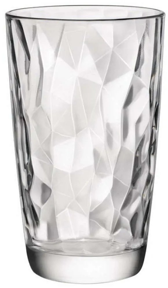 Ποτήρι Σωλήνα Diamond BR00125401 470ml Clear Bormioli Rocco Γυαλί