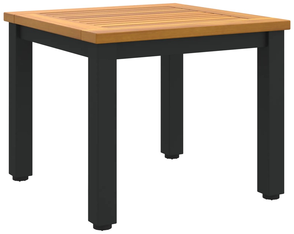 vidaXL Τραπέζι Κήπου 45x45x38 εκ Μασίφ Ξύλο Ακακίας