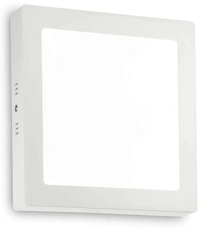 Πλαφονιέρα Universal Square 138640 22x22x4cm 19W 3000K White Ideal Lux