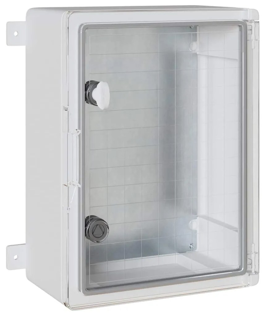 vidaXL Ντουλάπι Ελέγχου Γκρι 30 x 16,5 x 40 εκ. ΑΒΣ Πλαστικό