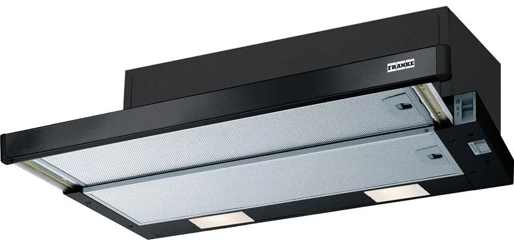 Franke Flex Eco 60 Μαύρος Απορροφητήρας Συρόμενος 60 cm