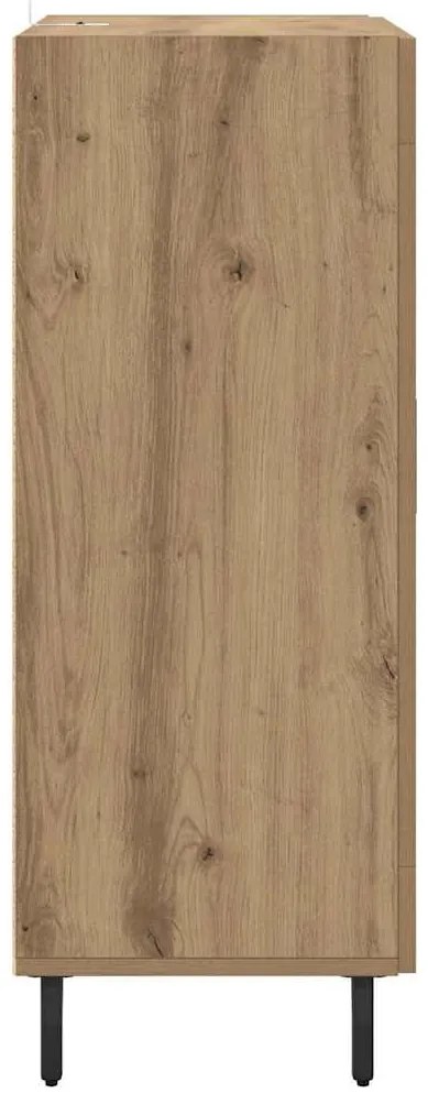 vidaXL Πλαϊνό γραφείο Artisan Oak 69,5 x 34 x 90 εκ.