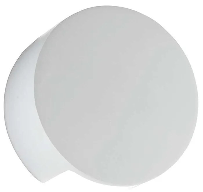 Φωτιστικό Τοίχου - Απλίκα Leiron I-LEIRON-AP 1xG9 25W Φ15,5cm 7cm White Intec Plaster