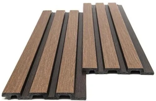 New plan PS PANEL ΜΕ 3D ΠΗΧΑΚΙΑ 11 PIANO 12/122/2900mm GOLDEN OAK/D.BROWN Τεμαχιο