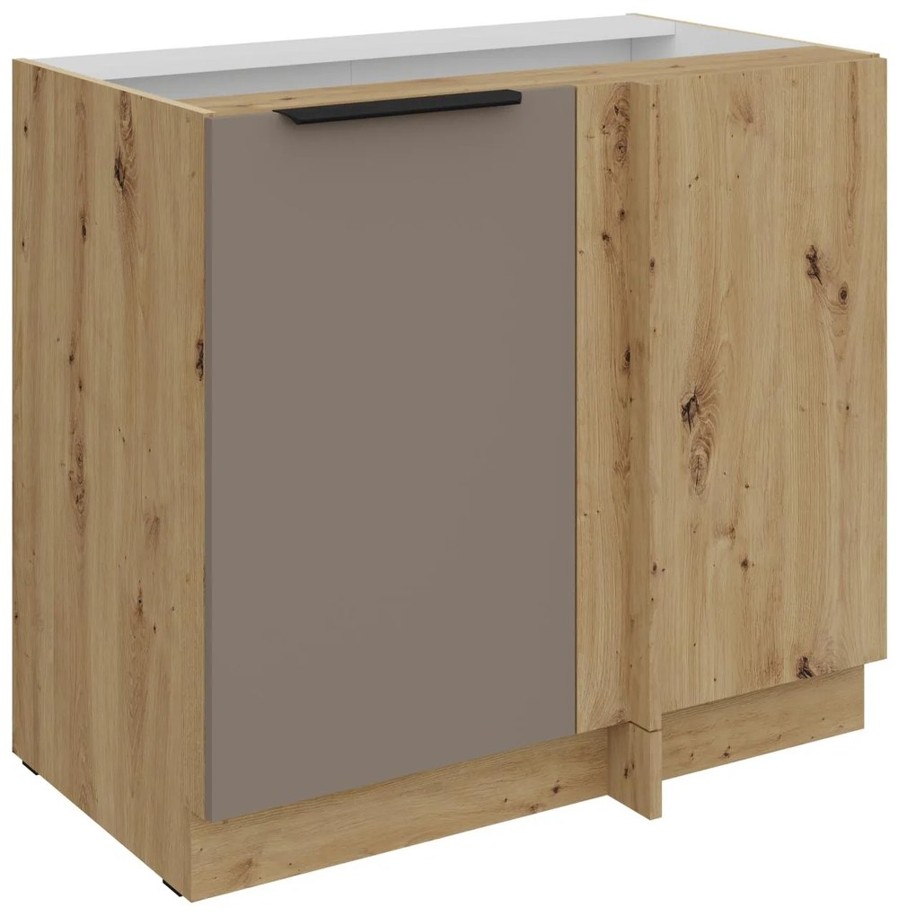 Επιδαπέδιο ντουλάπι Arianna 105 ND 1F BB-Γκρέζ