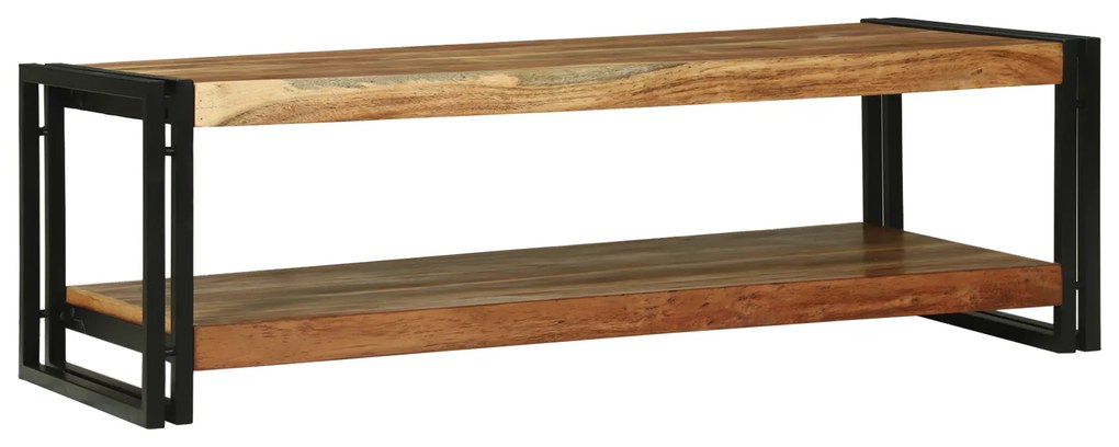 vidaXL Τραπεζάκι Καφέ 120x50x38 cm Μασίφ Ξύλο Ακακίας