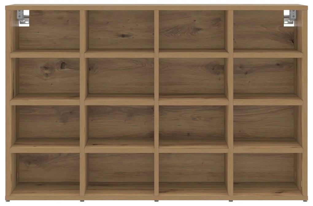 vidaXL Ντουλάπα Παπουτσιών με ράφι artisan δρυς 103x30x51 εκ