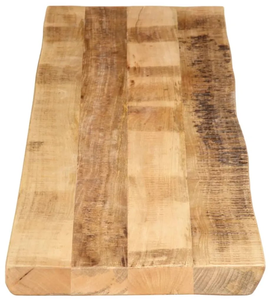 vidaXL Επιφάνεια Τραπεζιού 180x40x2,5 εκ. Live Edge Μασίφ Ξύλο Μάνγκο