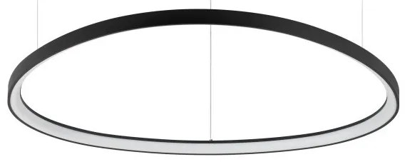 Κρεμαστό Φωτιστικό Οροφής LED 78W Μαύρο 3000Κ Gemini 307695 Ideal Lux 307695