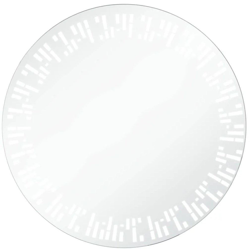 vidaXL Καθρέφτης Μπάνιου με LED 80 εκ.