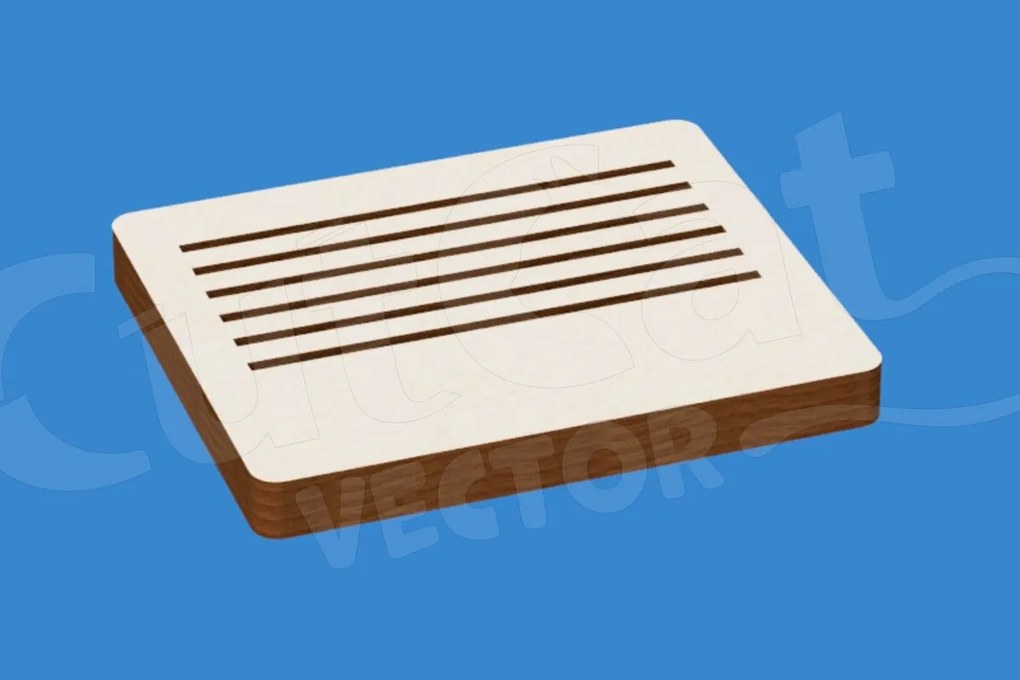 Intra απο ξύλο plywood Χρώμα wenge 3mm-4mm πάχος - Desk Calendar 2026 Files Δίασταση 20x20 cm INTRAFABR-120490569