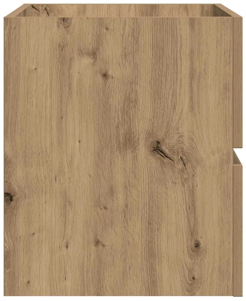 vidaXL Ντουλάπι Μπάνιου Κρεμαστό Παλ. Ξύλο 80x38,5x45 εκ. από Επ. Ξύλο