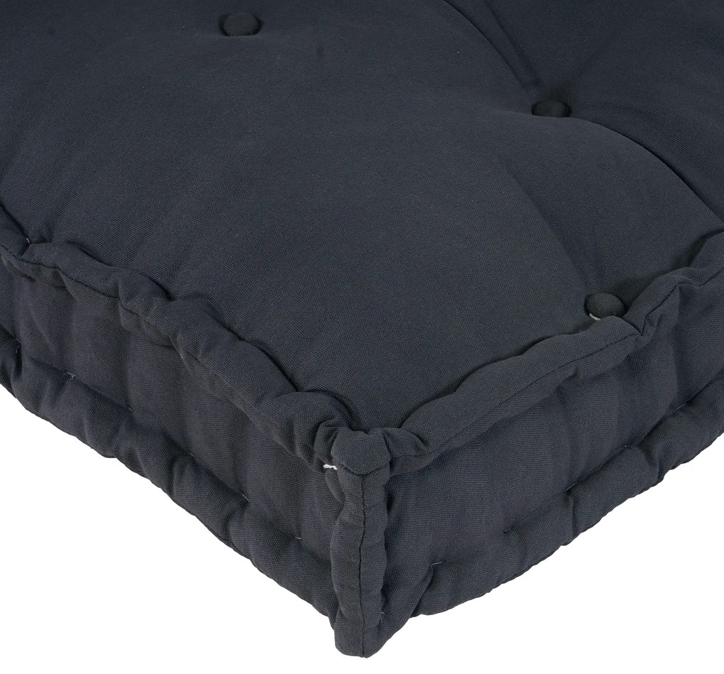 vidaXL Μαξιλάρι Σαλονιού Παλέτας 3 pcs Ανθρακί Large Βαμβάκι