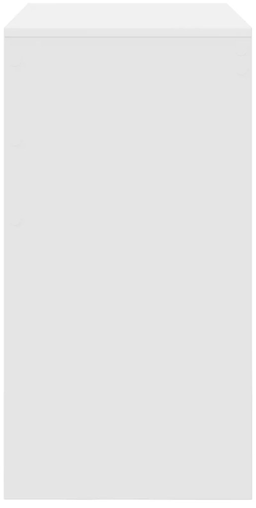 vidaXL Γραφείο Γραφής Λευκό MDF 80 x 40 x 76 cm Απλό Ορθογώνιο