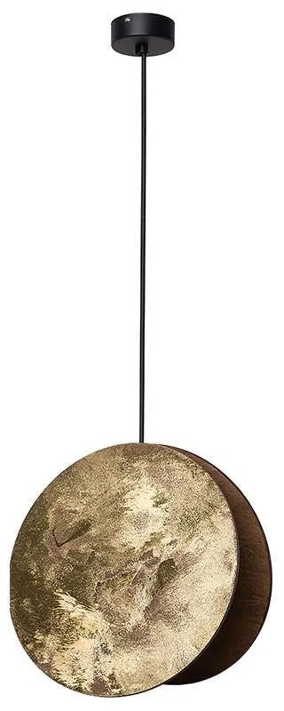 Φωτιστικό Οροφής Wheel I 9028 Gold Nowodvorski Metal, Plastic