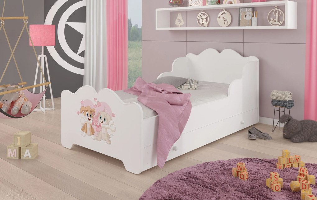 Παιδικό κρεβάτι Pacho-140 x 70-Leuko-Gkri