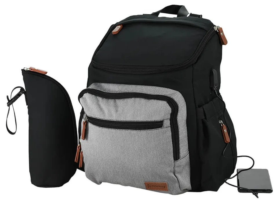 Τσάντα Αλλαξιέρα Backpack Bebe Stars Moon Grey 590-189