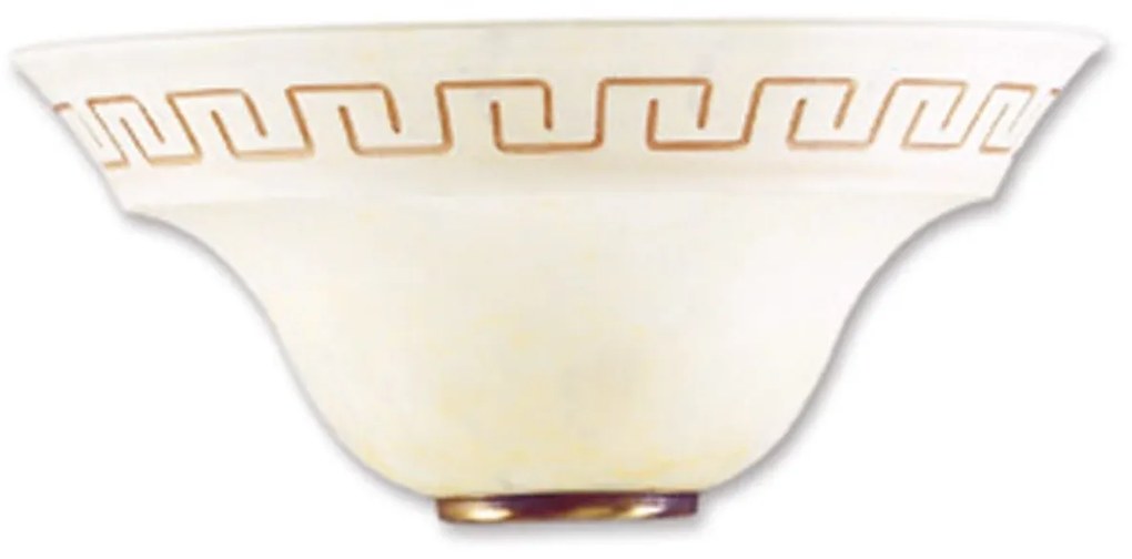 Φωτιστικό Τοίχου Trecento 01/01212 Beige Glass