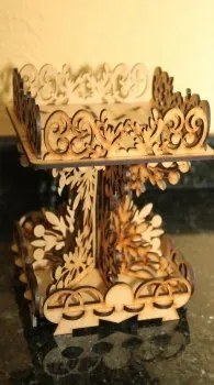 Intra απο ξύλο plywood 3mm-4mm πάχος - Baleiro Modificado 11 Δίασταση 30x30 cm Intraeaxys-p7ypmp7q