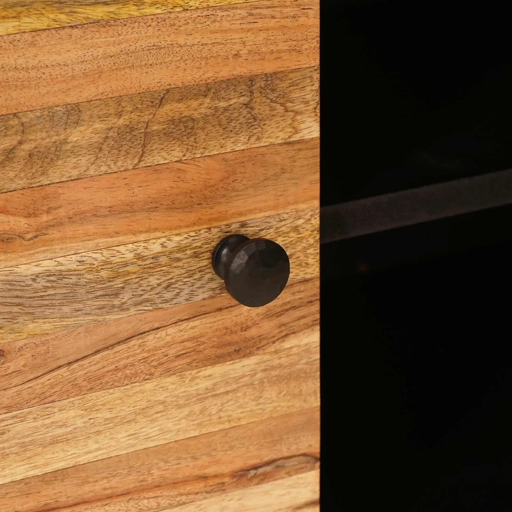 vidaXL Ντουλάπι TV Καφέ 105 x 33,5 x 46 εκ. Στερεό ξύλο μάνγκο