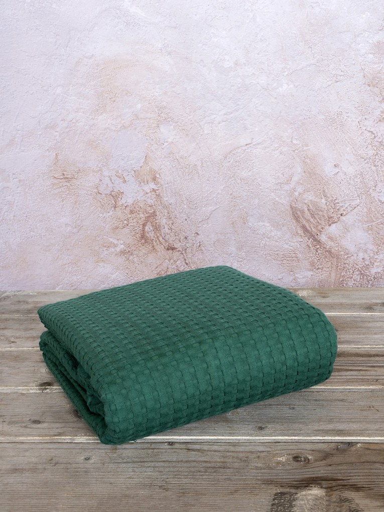 Κουβέρτα Μονή 160x240 Habit - Jungle Green 5206482064034