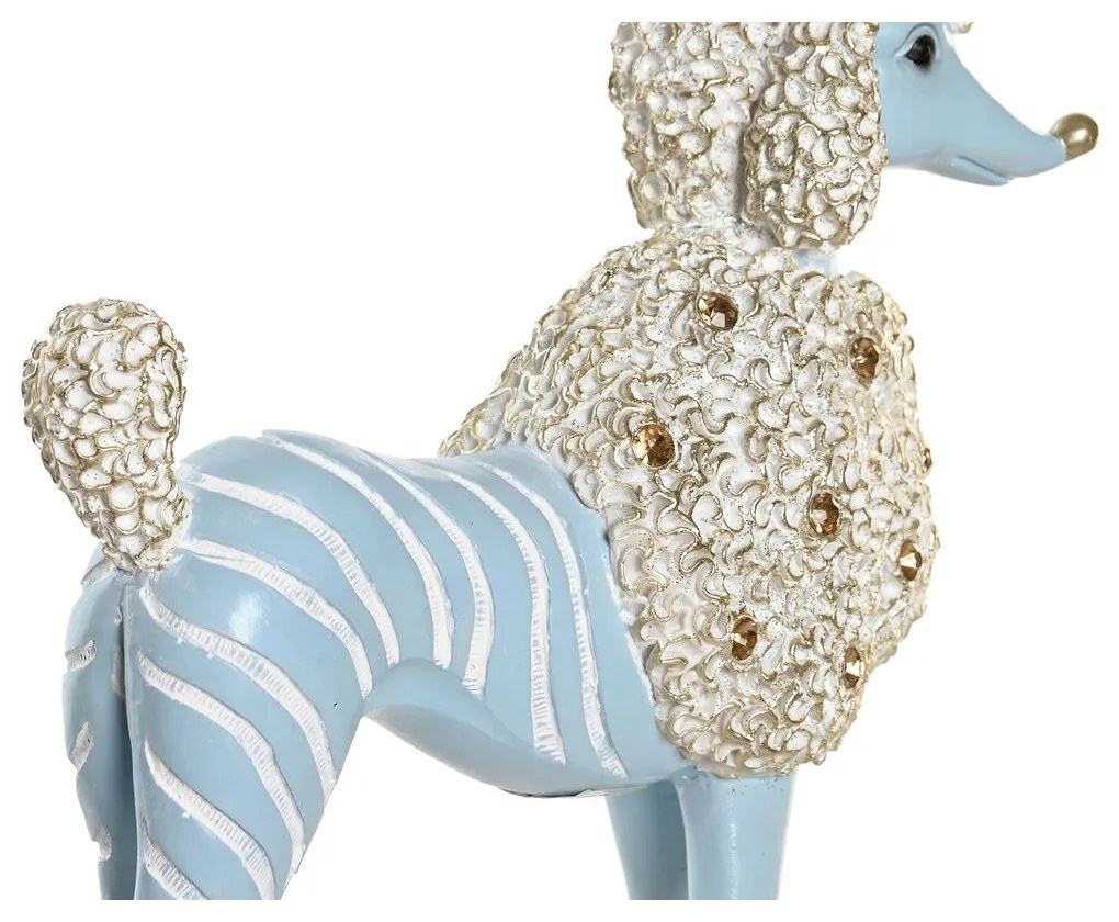 Διακοσμητική Φιγούρα DKD Home Decor Scandi 25 x 8 x 27,5 cm Μπλε Ροζ (x2)