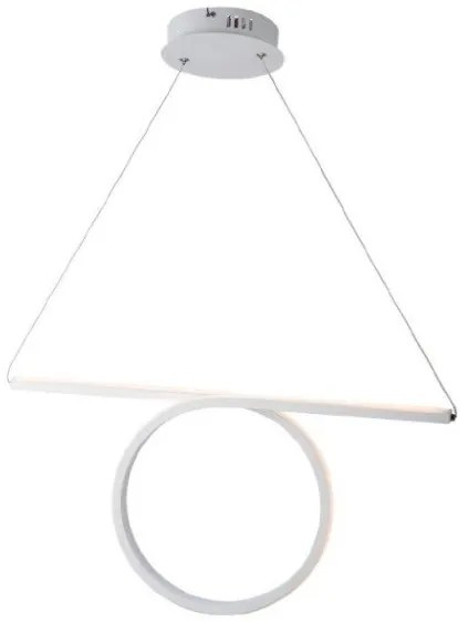 Κρεμαστό Φωτιστικό Οροφής LED 32W 3000K 1920LM 64Χ17 ZERO ACA-HM98LEDP64WH-Λευκό HM98LEDP64WH