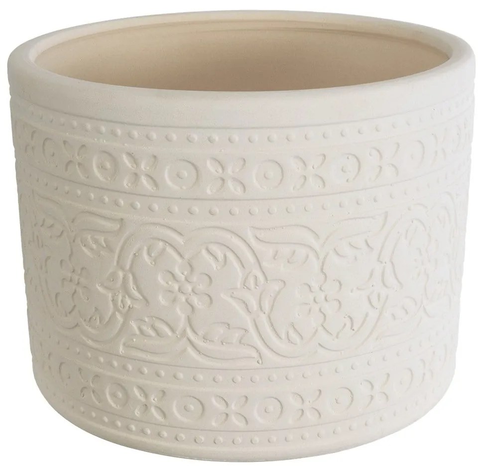 Κασπώ Beratan 20514 Φ19x16cm White GloboStar Ceramic