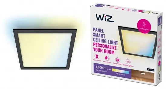 Έξυπνο Φωτιστικό Οροφής Πάνελ 30x30 LED 12W 3CCT Dimmable Wiz 929003241801 Λευκό