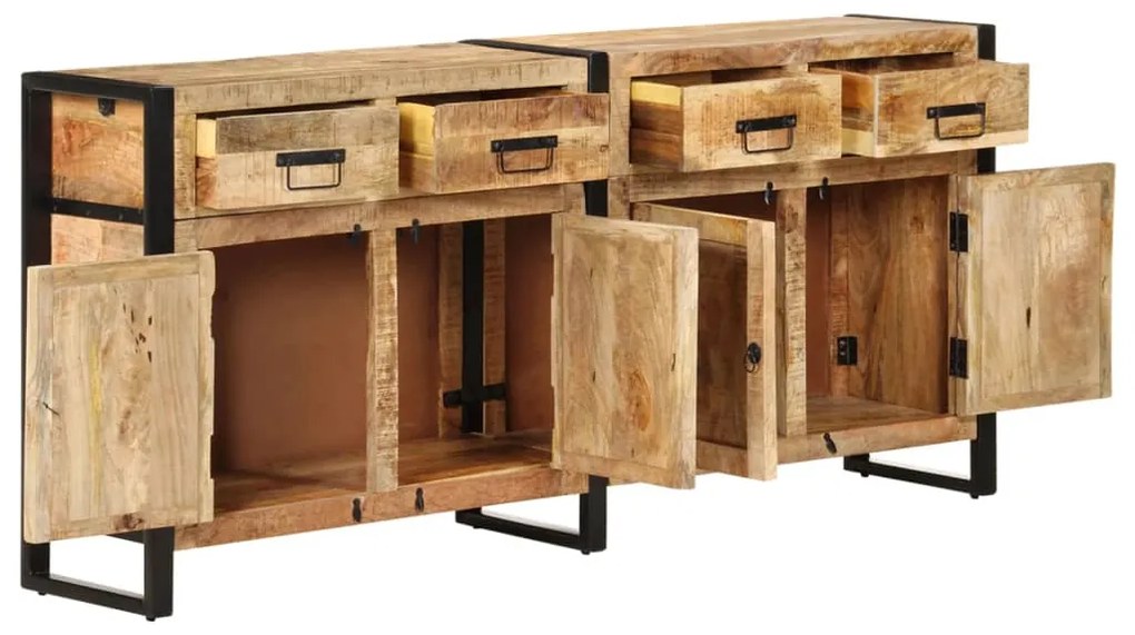 vidaXL Μπουφές 172 x 35 x 80 εκ. από Μασίφ Ξύλο Μάνγκο