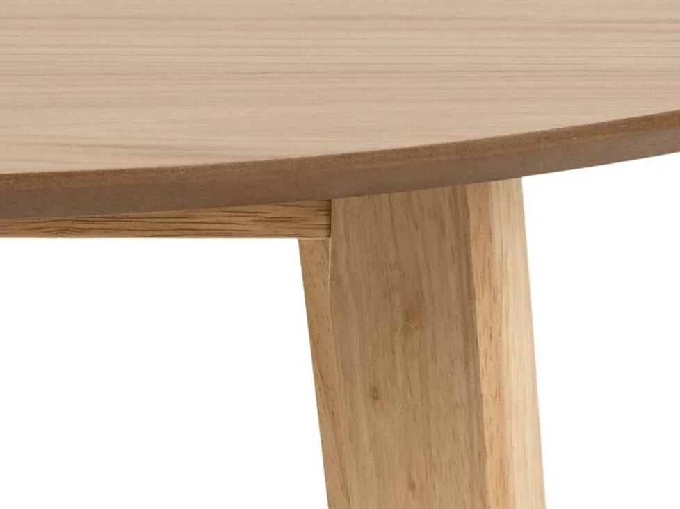 Τραπέζι Oakland 385 (Δρυς), Δρυς, 76cm, 20 kg, Φυσικό ξύλο καπλαμά, Ινοσανίδες μέσης πυκνότητας, Ξύλο, Ξύλο: Καουτσούκ | Epipla1.gr