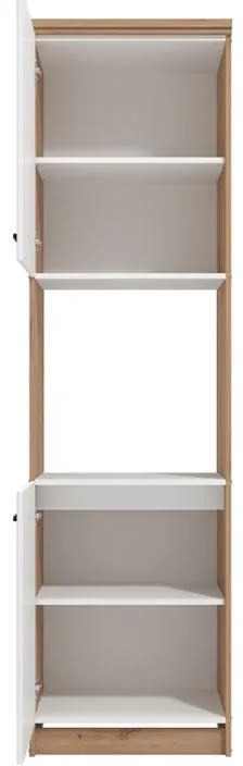 Στήλη Κουζίνας Valencia BD60 Artisan - Λευκό Ματ 60x59,5x218,5 εκ. 60x59.5x218.5 εκ.
