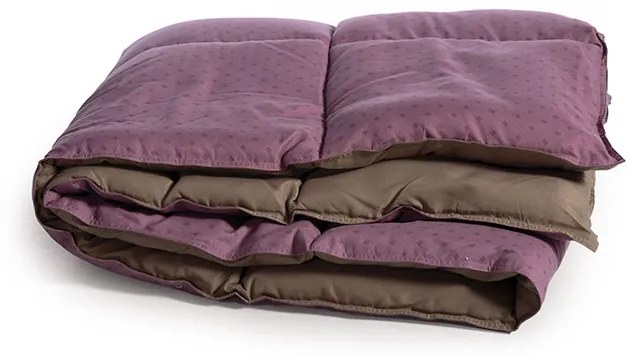 Πάπλωμα Μονό Bicolor-24 Mauve/Mocca 160x220 - Nef Nef