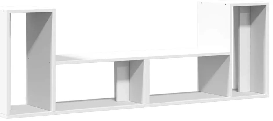 vidaXL Έπιπλα Τηλεόρασης 2 τεμ. Λευκά 75x30x50 εκ. Επεξεργασμένο Ξύλο