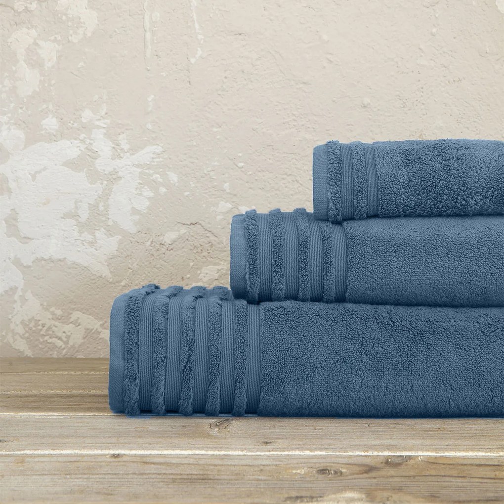 Πετσέτα Χεριών (30x50) Nima Bath Vista AW2024 700gsm Μπλε