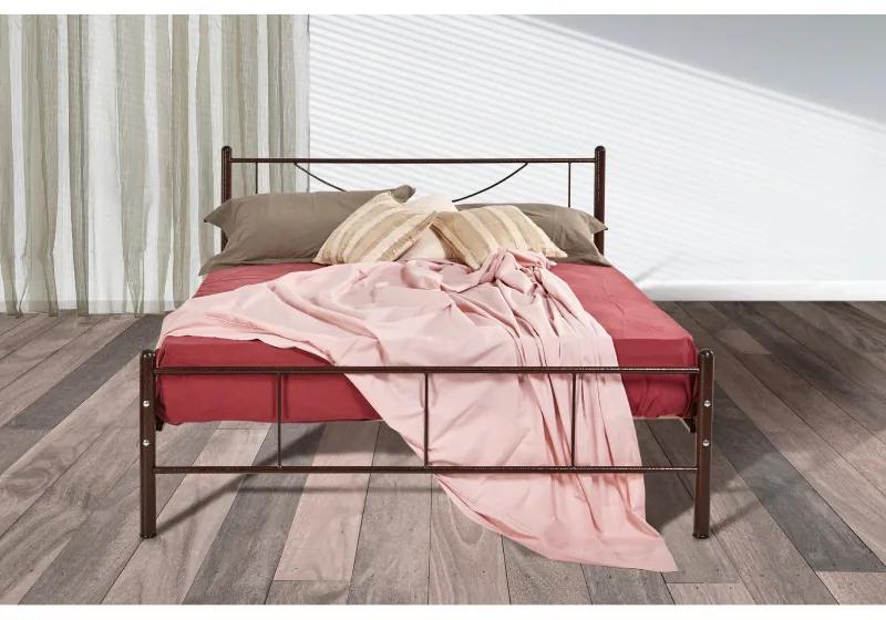 Νο20  Διπλό Μεταλλικό Κρεβάτι 150x190 K11-20-54