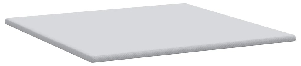 vidaXL Στρώματα Λευκό 200 x 200 cm 100% ύφασμα πολυεστέρα με τζακάρ