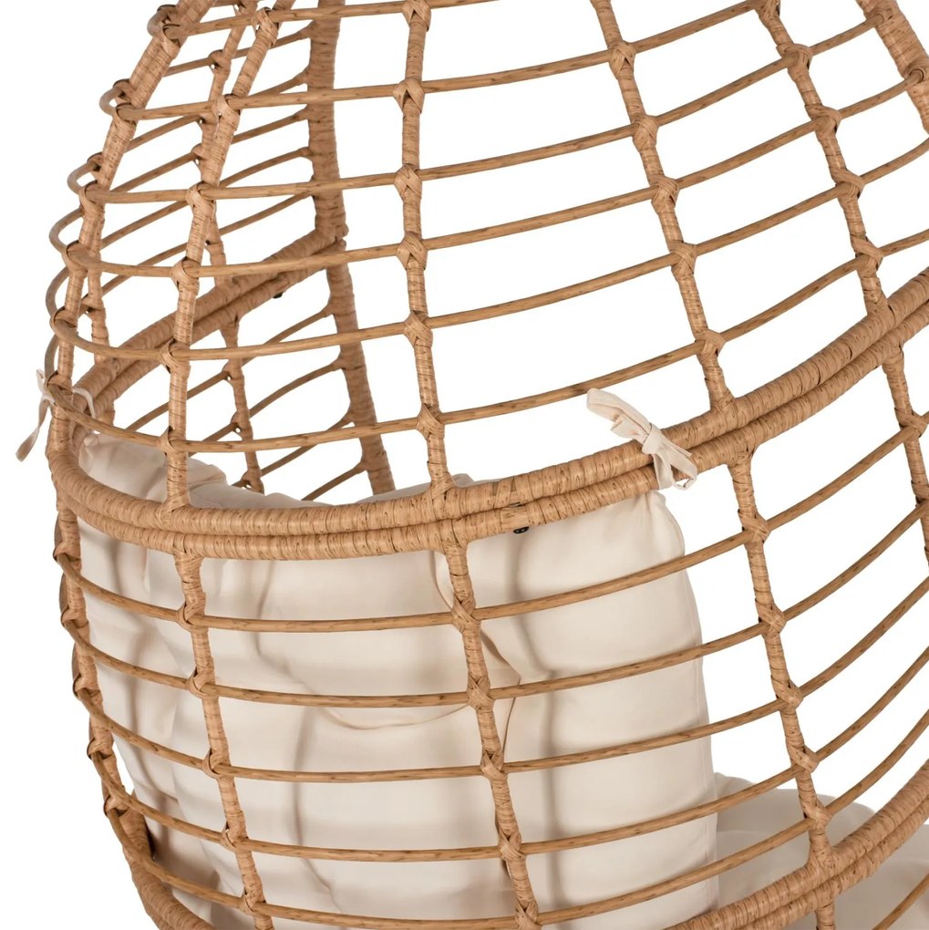 ΠΟΛΥΘΡΟΝΑ Τ.ΦΩΛΙΑ RATTAN  ΜΕΤΑΛ. ΠΟΔΙΑ ΜΑΥΡΑ 77x72x148 εκ.