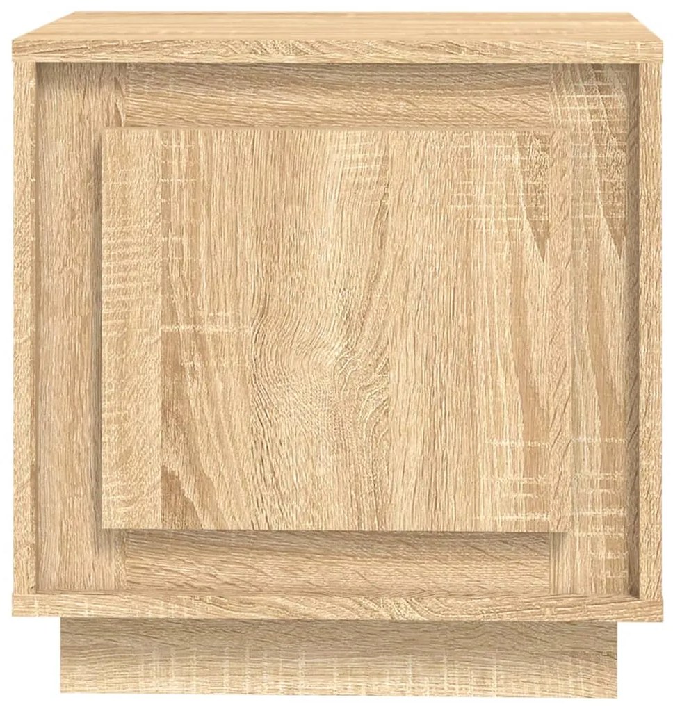 vidaXL Κομοδίνα 2 τεμ. Sonoma Δρυς 44x35x45 εκ. από Επεξεργασμένο Ξύλο