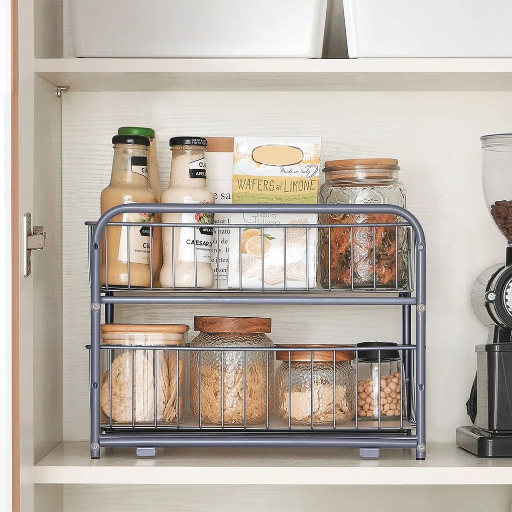 Συρταριέρα Οργάνωσης 2 Θέσεων (21x36.5x31.5) Songmics KCS017E01