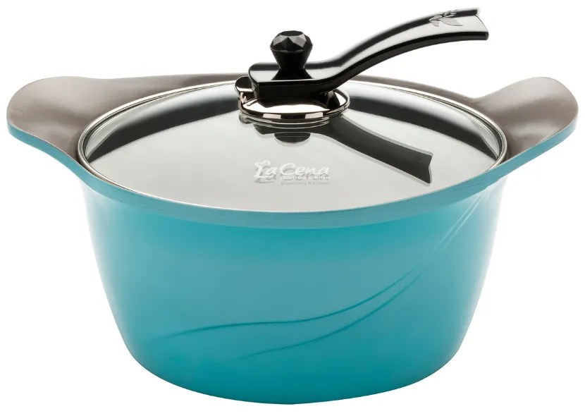 Iq La Cena Κατσαρόλα 24cm Blue