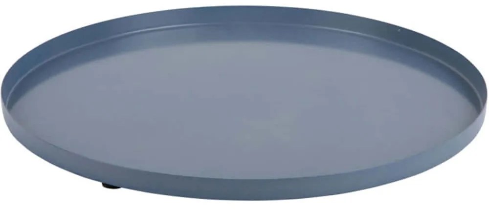 Δίσκος Στρογγυλός PT4241BL Φ35x1,5cm Classic Blue Present Time Metal