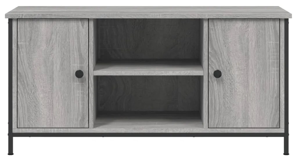 vidaXL Έπιπλο Τηλεόρασης Γκρι Sonoma 100x40x50 εκ. από Επεξεργ. Ξύλο