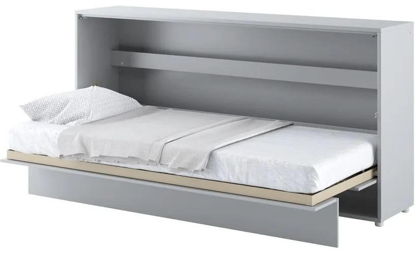 Σετ επίπλων Concept Pro Lenart AH144, Γκρι, Πλαστικοποιημένη μοριοσανίδα, Τάβλες για Κρεβάτι, 160x200, Ενιαίος, Με κρεβάτι, Με πρόσθετο εξοπλισμό